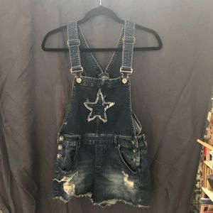 Overalls aka Jumper shorts